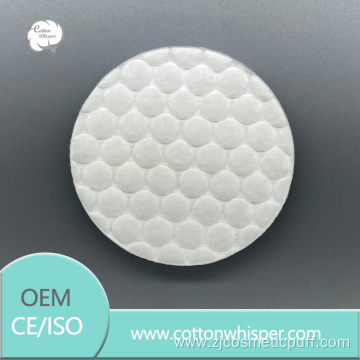 flat round cotton pads